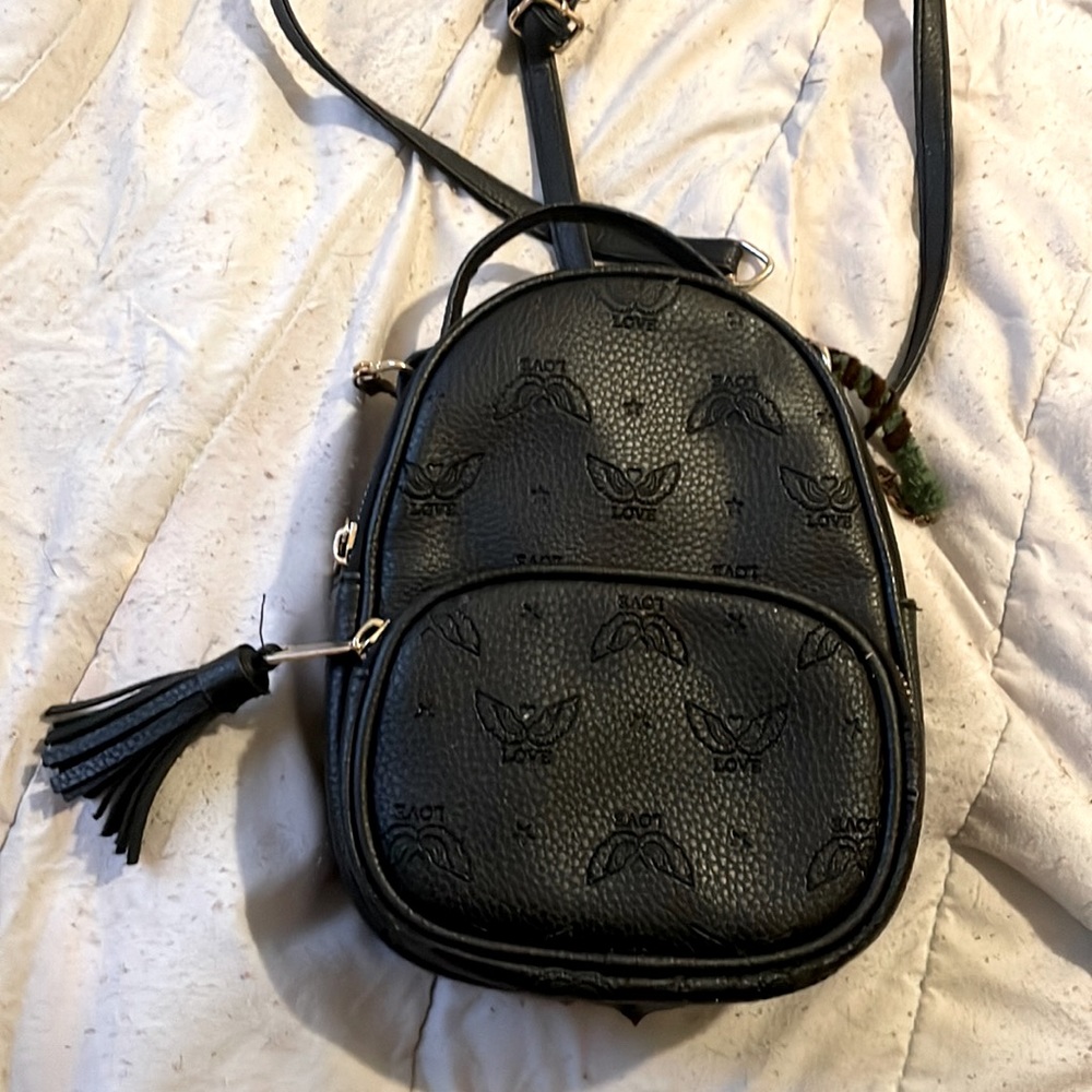 Mini book sack good for travel or snaks